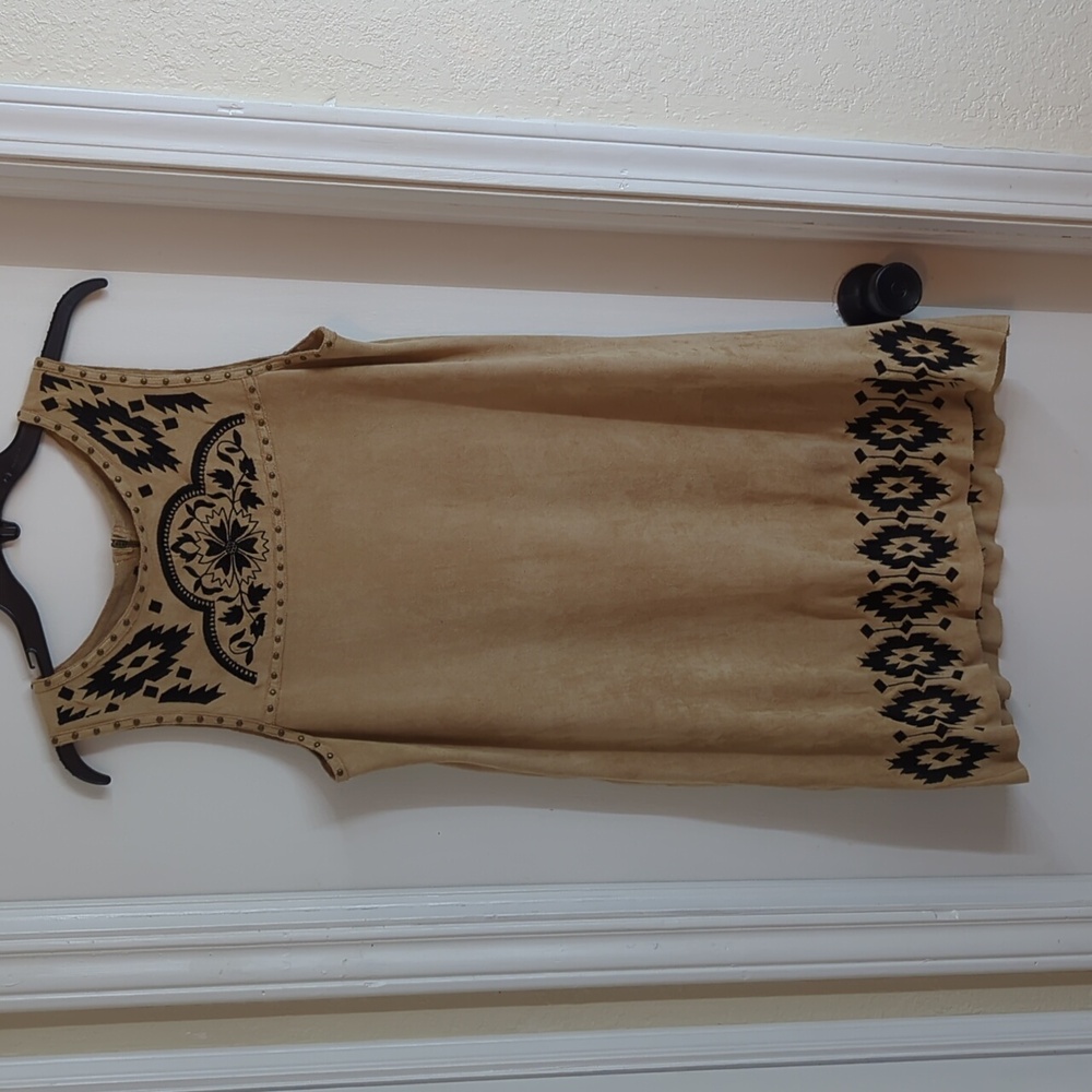 Buffalo David Bottom Suede Dress